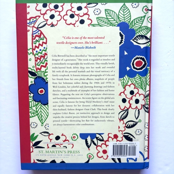 Celia Birtwell coffee table book, text by Dominic Lutyens, very good condition - Picture 4 of 10